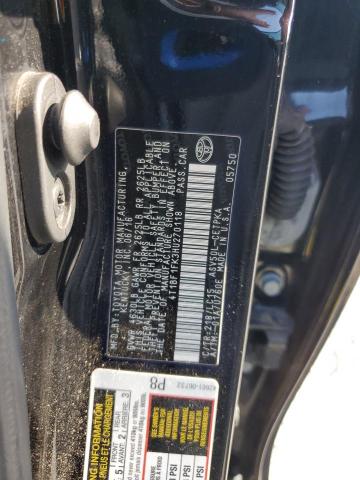 4T1BF1FK3HU270118 - 2017 TOYOTA CAMRY LE BLACK photo 12