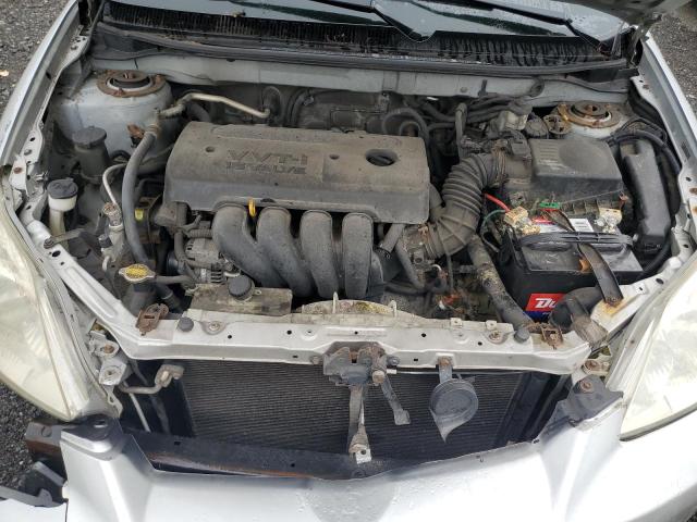 2T1KR32E26C566331 - 2006 TOYOTA COROLLA MA XR SILVER photo 11
