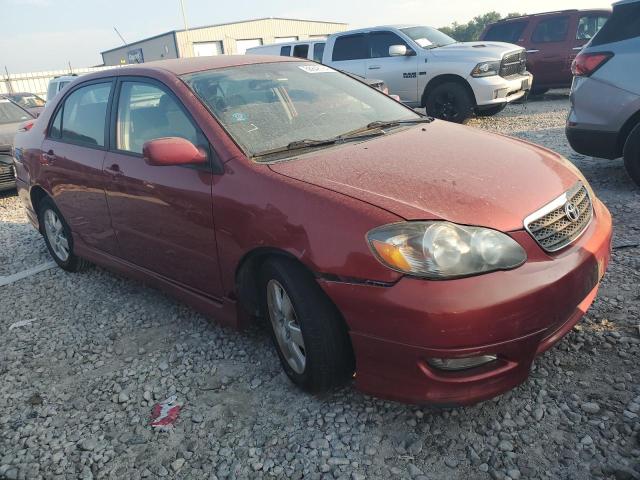 2T1BR32E78C936109 - 2008 TOYOTA COROLLA CE RED photo 4