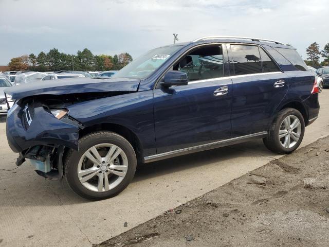 4JGDA5HB2DA249686 - 2013 MERCEDES-BENZ ML 350 4MATIC BLUE photo 1