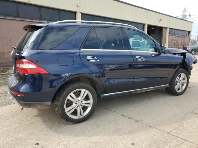4JGDA5HB2DA249686 - 2013 MERCEDES-BENZ ML 350 4MATIC BLUE photo 3