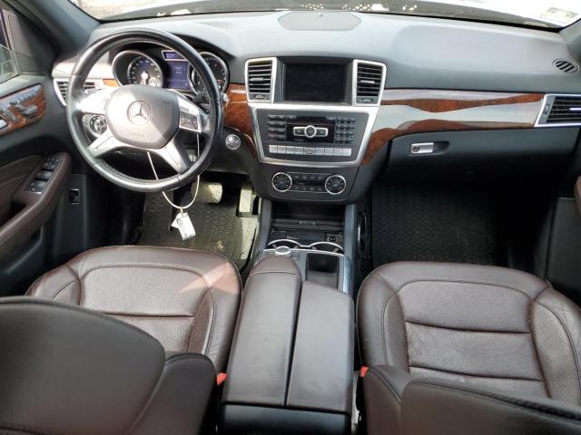 4JGDA5HB2DA249686 - 2013 MERCEDES-BENZ ML 350 4MATIC BLUE photo 8