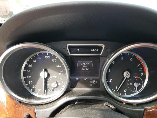 4JGDA5HB2DA249686 - 2013 MERCEDES-BENZ ML 350 4MATIC BLUE photo 9