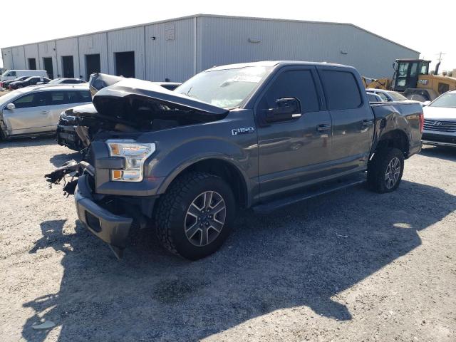 1FTEW1CF6HFA50498 - 2017 FORD F150 SUPERCREW BLACK photo 1