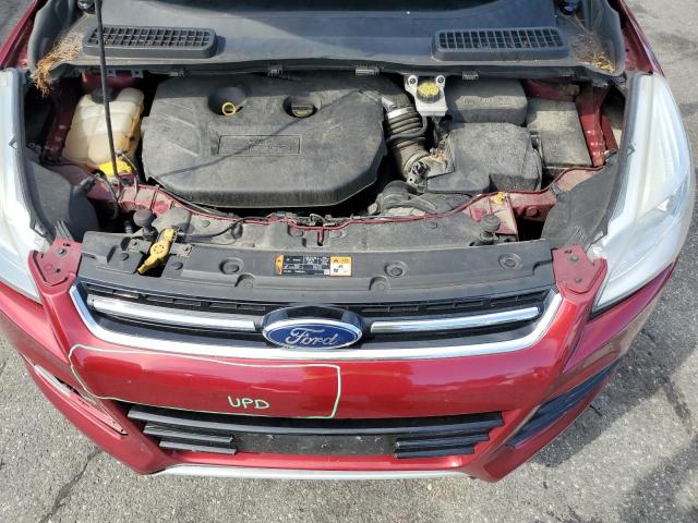 1FMCU9J93FUC84367 - 2015 FORD ESCAPE TITANIUM Қызыл фото 12