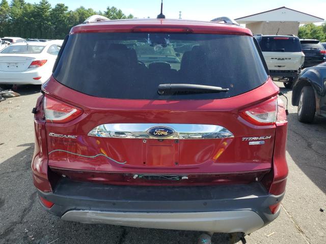 1FMCU9J93FUC84367 - 2015 FORD ESCAPE TITANIUM Қызыл фото 6