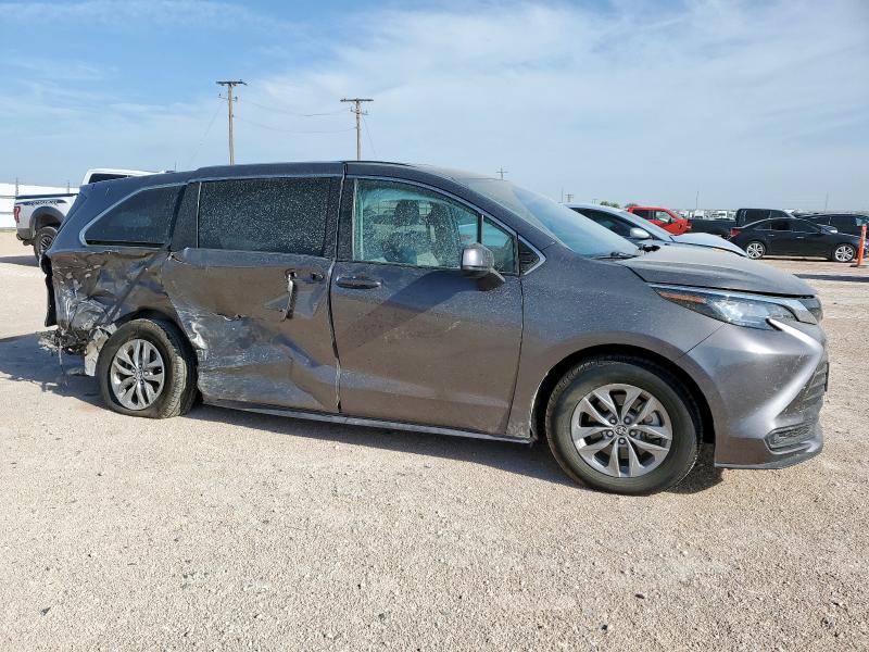 5TDKRKEC5PS154482 - 2023 TOYOTA SIENNA LE 灰色 照片 4