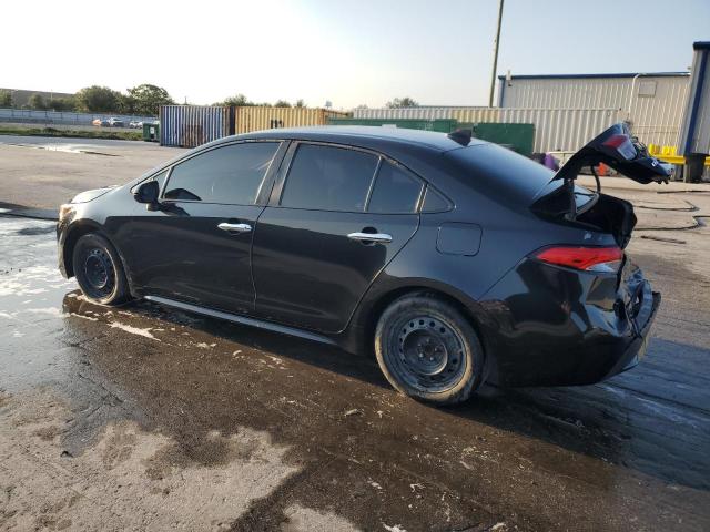 5YFEPMAE8MP237950 - 2021 TOYOTA COROLLA LE BLACK photo 2