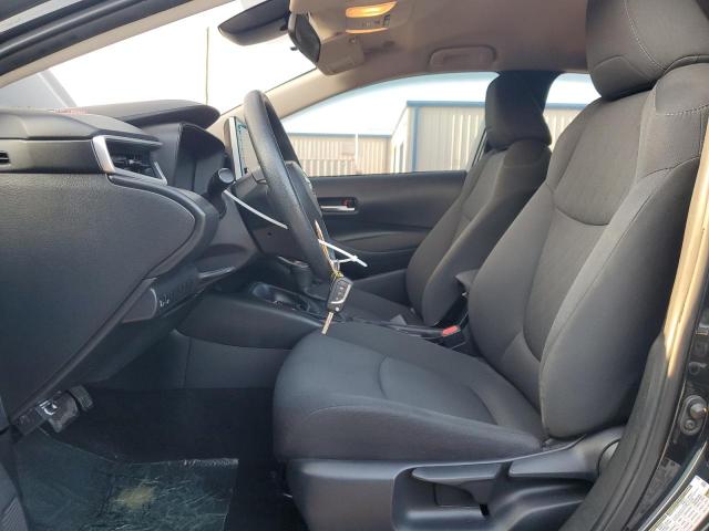 5YFEPMAE8MP237950 - 2021 TOYOTA COROLLA LE BLACK photo 7