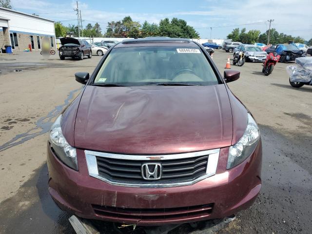1HGCP2F85AA169025 - 2010 HONDA ACCORD EXL MAROON photo 5
