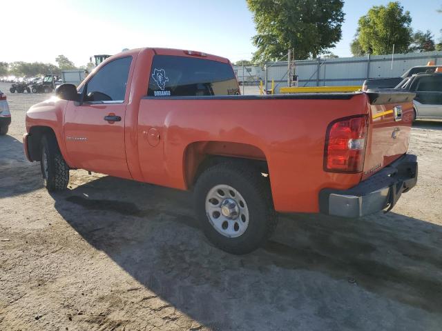 1GCEC14X77Z609036 - 2007 CHEVROLET SILVERADO C1500 CLASSIC ORANGE photo 2