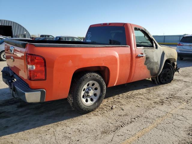1GCEC14X77Z609036 - 2007 CHEVROLET SILVERADO C1500 CLASSIC ORANGE photo 3