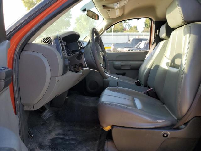 1GCEC14X77Z609036 - 2007 CHEVROLET SILVERADO C1500 CLASSIC ORANGE photo 7