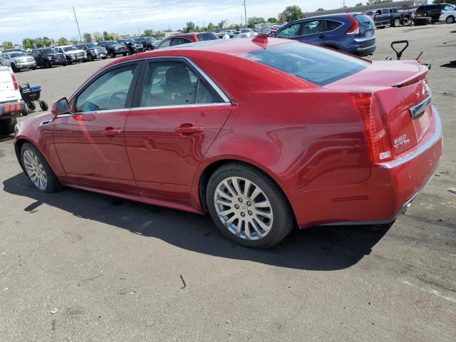 1G6DS5ED3B0170248 - 2011 CADILLAC CTS PREMIUM COLLECTION RED photo 2