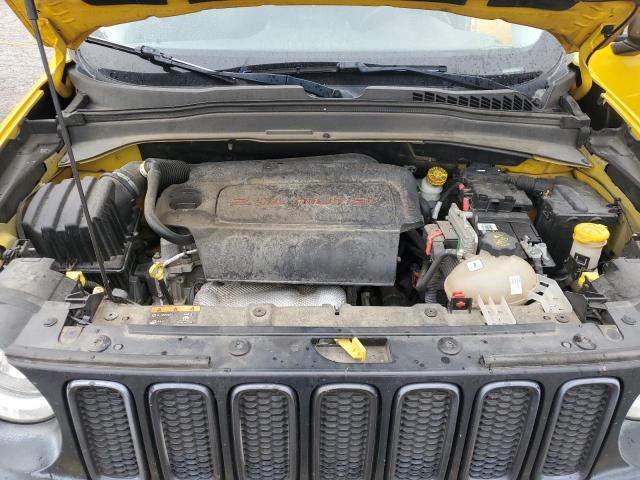 ZACCJBCTXGPD54978 - 2016 JEEP RENEGADE TRAILHAWK YELLOW photo 12