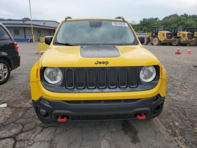 ZACCJBCTXGPD54978 - 2016 JEEP RENEGADE TRAILHAWK YELLOW photo 5