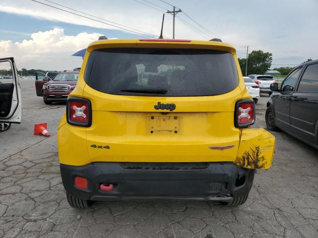 ZACCJBCTXGPD54978 - 2016 JEEP RENEGADE TRAILHAWK YELLOW photo 6