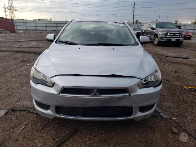 JA32U2FU8EU020742 - 2014 MITSUBISHI LANCER ES/ES SPORT SILVER photo 5