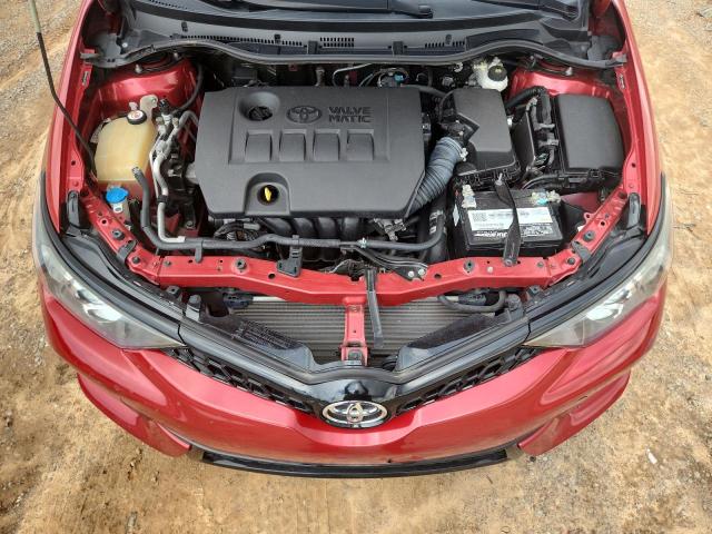 JTNKARJE2JJ573722 - 2018 TOYOTA COROLLA IM RED photo 11