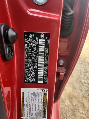 JTNKARJE2JJ573722 - 2018 TOYOTA COROLLA IM RED photo 12