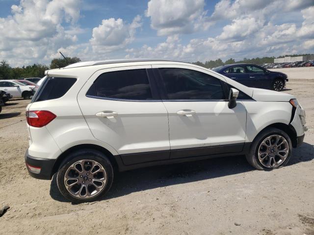 MAJ6S3KL1KC288342 - 2019 FORD ECOSPORT TITANIUM WHITE photo 3