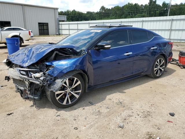 1N4AA6APXGC414367 - 2016 NISSAN MAXIMA 3.5S BLUE photo 1