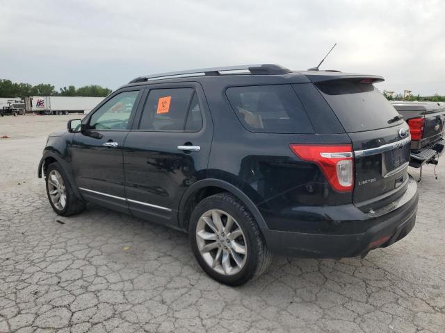 1FMHK8F84CGA52215 - 2012 FORD EXPLORER LIMITED BLACK photo 2
