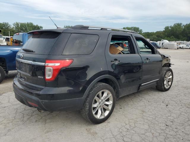 1FMHK8F84CGA52215 - 2012 FORD EXPLORER LIMITED BLACK photo 3