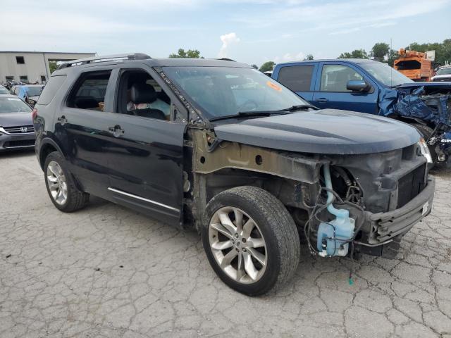 1FMHK8F84CGA52215 - 2012 FORD EXPLORER LIMITED BLACK photo 4