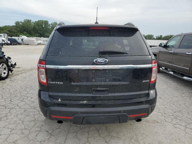 1FMHK8F84CGA52215 - 2012 FORD EXPLORER LIMITED BLACK photo 6