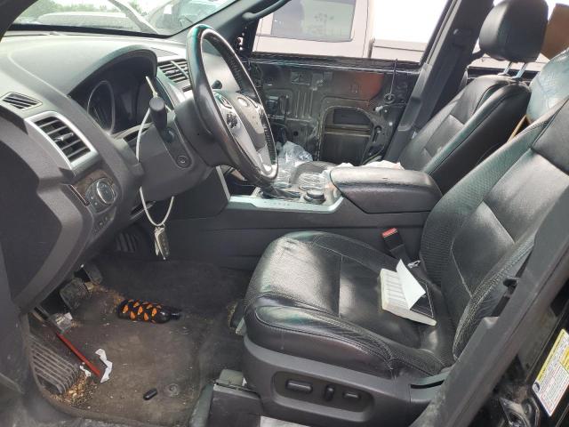 1FMHK8F84CGA52215 - 2012 FORD EXPLORER LIMITED BLACK photo 7
