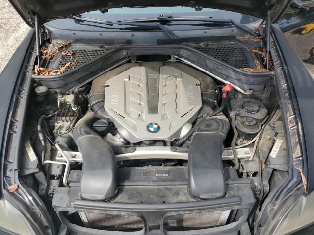 5UXFG83519LZ94048 - 2009 BMW X6 BLACK photo 11