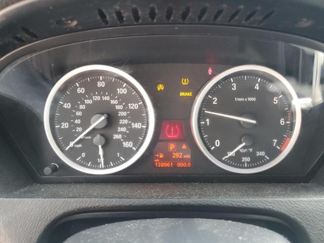 5UXFG83519LZ94048 - 2009 BMW X6 BLACK photo 9