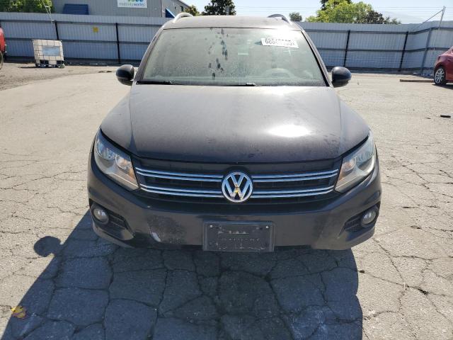 WVGAV3AX5EW550118 - 2014 VOLKSWAGEN TIGUAN S BLACK photo 5