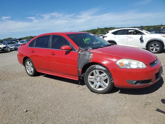 2G1WC57M291264239 - 2009 CHEVROLET IMPALA 2LT RED photo 4