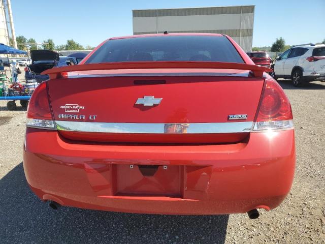 2G1WC57M291264239 - 2009 CHEVROLET IMPALA 2LT RED photo 6