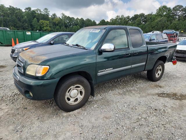 5TBRT341X3S333061 - 2003 TOYOTA TUNDRA ACCESS CAB SR5 GREEN photo 1