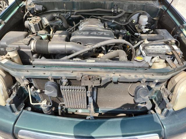 5TBRT341X3S333061 - 2003 TOYOTA TUNDRA ACCESS CAB SR5 GREEN photo 11