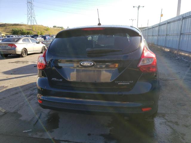 1FAHP3N27CL451039 - 2012 FORD FOCUS TITANIUM BLACK photo 6