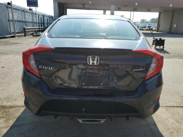 19XFC2F8XME000949 - 2021 HONDA CIVIC SPORT BLACK photo 6