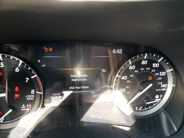 5TDHZRAH7MS533063 - 2021 TOYOTA HIGHLANDER XLE GRAY photo 9