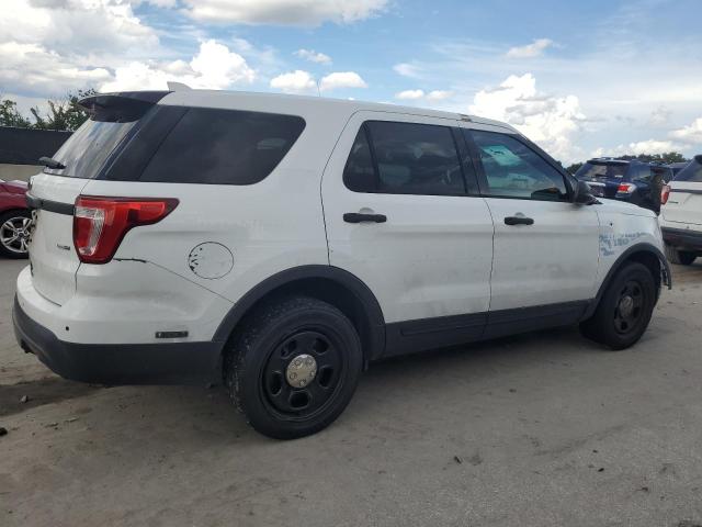 1FM5K8AR6GGC50450 - 2016 FORD EXPLORER POLICE INTERCEPTOR Blanco foto 3