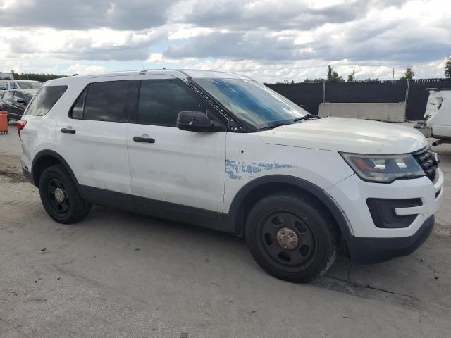 1FM5K8AR6GGC50450 - 2016 FORD EXPLORER POLICE INTERCEPTOR Blanco foto 4