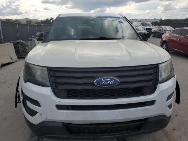 1FM5K8AR6GGC50450 - 2016 FORD EXPLORER POLICE INTERCEPTOR Blanco foto 5