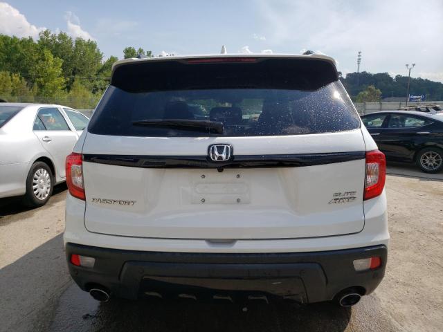 5FNYF8H0XMB032322 - 2021 HONDA PASSPORT ELITE WHITE photo 6
