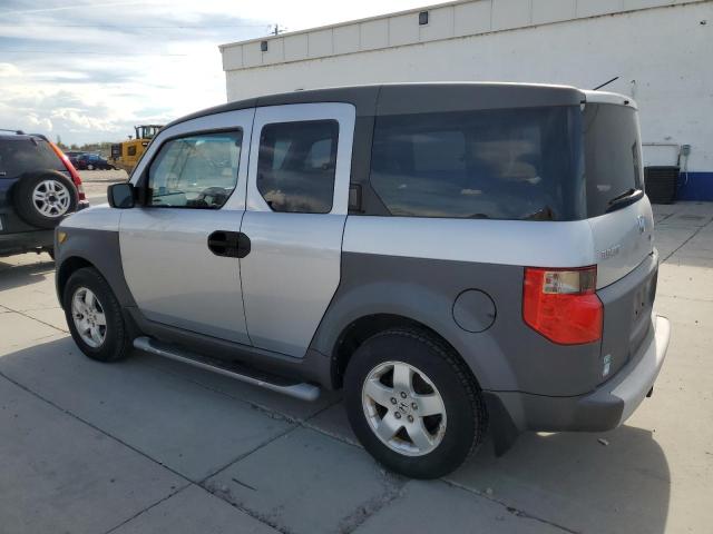 5J6YH18593L004904 - 2003 HONDA ELEMENT EX SILVER photo 2