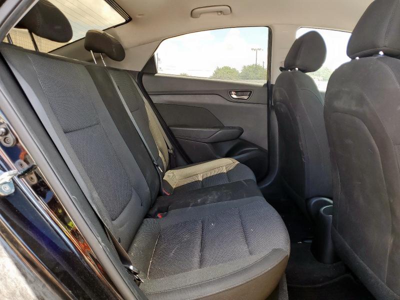 3KPC24A63ME144415 - 2021 HYUNDAI ACCENT SE BLACK photo 10