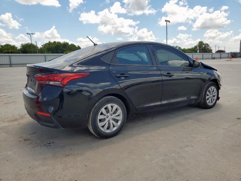 3KPC24A63ME144415 - 2021 HYUNDAI ACCENT SE BLACK photo 3