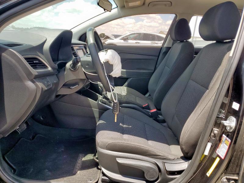 3KPC24A63ME144415 - 2021 HYUNDAI ACCENT SE BLACK photo 7