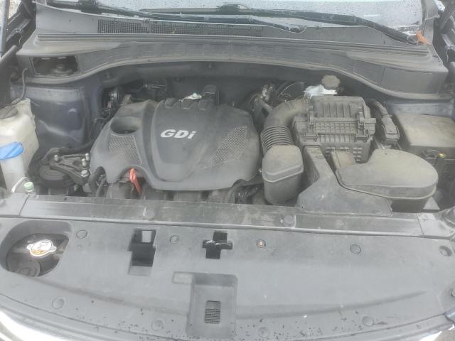 5XYZU3LB7GG343242 - 2016 HYUNDAI SANTA FE SPORT BLUE photo 12